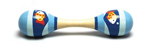 Maracas Double Head - Fish